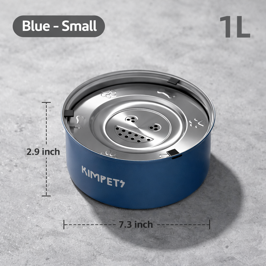 Minimalist stainless steel pet bowl designed to reduce spills and mess. Durable, easy to clean, and stable for everyday feeding. Suitable for both dogs and cats, ideal for food or water at home.