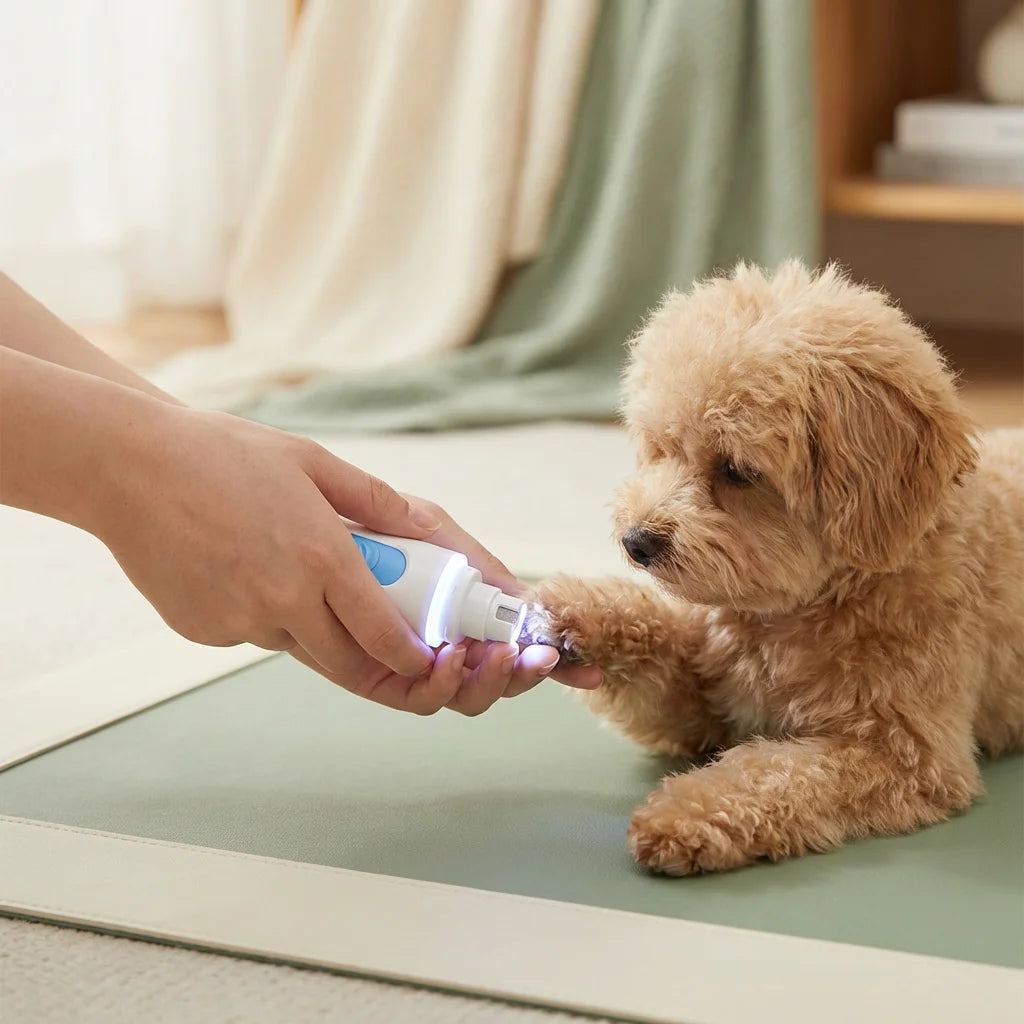 Whisper-Quiet Professional Pet Nail Grinder | Stress-Free LED Trimmer - Premium Pet Gear for Australian Homes - Simple Pet Co