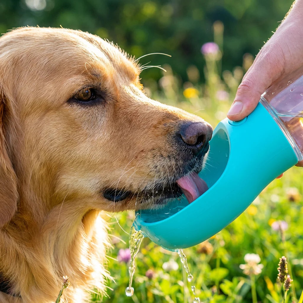 Adventure-Ready 4-in-1 Dog Travel Water Bottle | Portable Food & Waste Kit - Premium Pet Gear for Australian Homes - Simple Pet Co