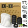 16 Pack Water Fountain Filters for Stainless Steel Pet Dog Dispenser - Premium Pet Gear for Australian Homes - Simple Pet Co