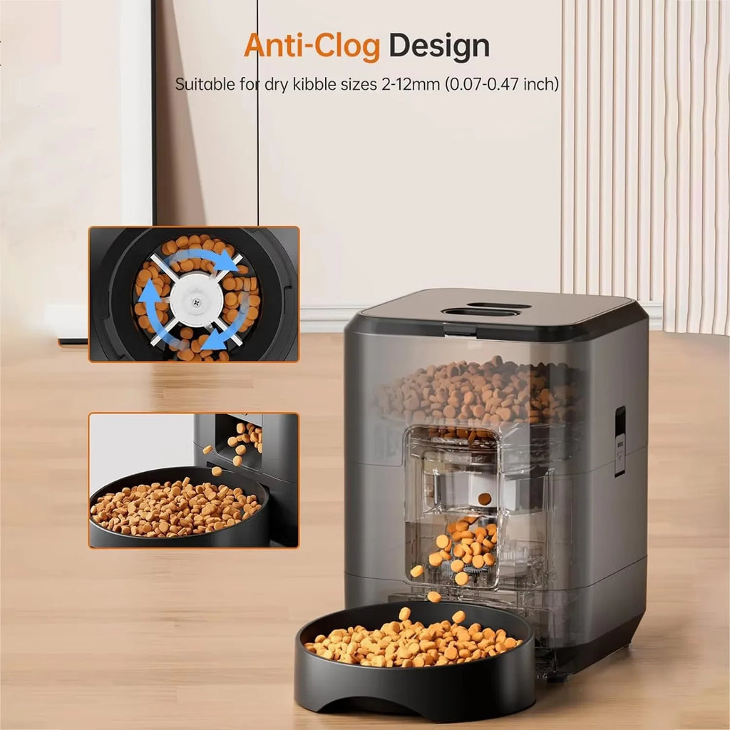 Hot Selling Automatic Pet Feeder Smart Dog Feeder 2L/67.63oz Button Control Dog Slow Food Timed Smart Cat Food Dispenser - Premium Pet Gear for Australian Homes - Simple Pet Co
